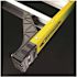 Werner 8 ft. Yellow Fiberglass Step Ladder (12 ft. Reach Height) with 375 lbs. Load Capacity Type IAA Duty Rating
