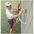 Werner 36 ft. Fiberglass Extension Ladder (34 ft. Reach Height) with 300 lb. Load Capacity Type IA Duty Rating
