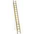 Werner 28 ft. Fiberglass D-Rung Extension Ladder with 375 lbs. Load Capacity Type IAA Duty Rating