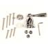DANCO Decorative Lever Handle in Chrome