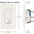 Lutron Maestro Motion Sensor Switch, 2 Amp/Single-Pole, White (MS-OPS2H-WH)