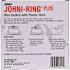 Hercules Johni-Ring 3 in. - 4 in. Jumbo Toilet Wax Ring with Plastic Horn