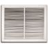 TruAire 16 in. x 30 in. Fixed Bar Return Air Grille, White