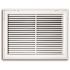 TruAire 14 in. x 30 in. Fixed Bar Return Air Filter Grille, White
