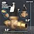 Wilkins 1 in. NR3XL Pressure Reducing Valve with Double Union FNPT Connection Lead Free
