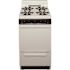 20 in. 2.42 cu. ft. Freestanding Gas Range in Biscuit with Black Trim