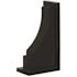 Mayne Fairfield Black Polyethylene Decorative Corbel