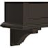 Mayne Fairfield Black Polyethylene Decorative Corbel