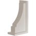 Fairfield White Polyethylene Decorative Corbel
