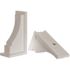 Fairfield White Polyethylene Decorative Corbel