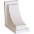 Nantucket White Polyethylene Decorative Corbel