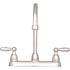 Delta Foundations 2-Handle Standard Kitchen Faucet in Chrome