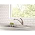 Delta Foundations Single-Handle Standard Kitchen Faucet in Stainless