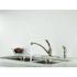 Delta Foundations Single-Handle Standard Kitchen Faucet with Side Sprayer in Stainless