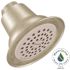 MOEN Easy Clean 1-Spray Patterns with 1.5 GPM 3.5 in. H Single Wall Mount Fixed Shower Head in Brushed Nickel