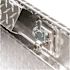 UWS 72 in. Bright Aluminum Crossover Truck Tool Box with Low Profile (Heavy Packaging)