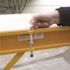 Jobsite 6 ft. Baker Style Rolling Scaffold Platform, 1100 lbs. Load Capacity, Steel, 6 ft. W x 6.25 ft. H x 2.5 ft. D