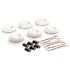 BRK 120-Volt Hardwire Ionization Sensor Smoke Alarm with Battery Backup (6-Pack)