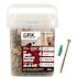 GRK Fasteners #9 x 3-1/8 in. Star Drive Torx Bugle Head R4 Multi-Purpose Wood Screw (240-Pack)