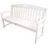 Trex Outdoor Furniture Yacht Club 60 in. Classic White Plastic Patio Bench