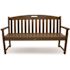 Trex Outdoor Furniture Yacht Club 60 in. Tree House Plastic Patio Bench