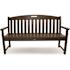 Trex Outdoor Furniture Yacht Club 60 in. Vintage Lantern Plastic Patio Bench