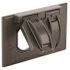 BELL 1-Gang Horizontal Mount Weatherproof Flip Lid Device Cover