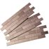Aspect Subway Matted 12 in. x 4 in. Brushed Stainless Metal Decorative Tile Backsplash (1 sq. ft.)