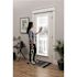 ODL White Cordless Add On Enclosed Aluminum Blinds with 1/2 in. Slats, for 20 in. Wide x 64 in. Length Door Windows