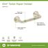 Symmons Elm Wall-Mounted Toilet Paper Holder in Satin Nickel