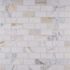 MSI Calacatta Gold 12 in. x 12 in. x 10mm Polished Marble Mesh-Mounted Mosaic Tile ( 1 sq. ft. )