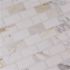 MSI Calacatta Gold 12 in. x 12 in. x 10mm Polished Marble Mesh-Mounted Mosaic Tile ( 1 sq. ft. )