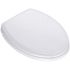 TOTO Traditional SoftClose Elongated Closed Front Toilet Seat in Cotton White