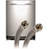 Braided Stainless Steel Dishwasher Connector 3/8 in. Comp x 3/8 in. Comp x 72 in. Length, with 90 Deg. Elbow Fitting