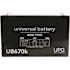 UPG 6-Volt 7 Ah F1 Sealed Lead Acid (SLA) AGM Rechargeable Battery