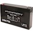 UPG 6-Volt 7 Ah F1 Sealed Lead Acid (SLA) AGM Rechargeable Battery