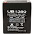 UPG 12-Volt 5 Ah F2 Terminal Sealed Lead Acid (SLA) AGM Rechargeable Battery