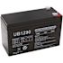 UPG 12-Volt 9 Ah F1 Terminal Sealed Lead Acid (SLA) AGM Rechargeable Battery