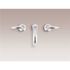 KOHLER Alteo 8 in. Widespread 2-Handle Mid-Arc Water-Saving Bathroom Faucet in Polished Chrome
