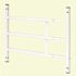 Segal 15-3/4 in. x 23-1/2 in. x 15-1/2 in. 3-Bar Hardened Steel Painted Finish Child Fall Window Guard, White