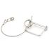Segal 22 in. to 38 in. W x 21 in. H Hinged 4-Bar Window Guard (Width Expandable)