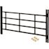 Segal 21 in. Carbon Steel Black Operable 4-Bar Window Grill