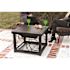 Fire Sense Hammer Tone Bronze Cocktail Table Fire Pit