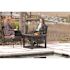 Fire Sense Hammer Tone Bronze Cocktail Table Fire Pit