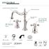 Kingston Brass Victorian 8 in. Widespread 2-Handle Bathroom Faucet in Polished Chrome