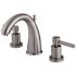 Kingston Brass 8 in. Widespread 2-Handle Mid-Arc Bathroom Faucet in Brushed Nickel