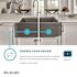 Elkay Fireclay 30 in. Farmhouse/Apron-Front Single Bowl White Fireclay Kitchen Sink Only