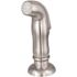 Delta Foundations 2-Handle Standard Kitchen Faucet with Side Sprayer in Stainless