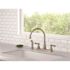 Delta Foundations 2-Handle Standard Kitchen Faucet with Side Sprayer in Stainless