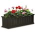 Mayne Cape Cod 36 in. x 11 in. Self-Watering Black Polyethylene Window Box